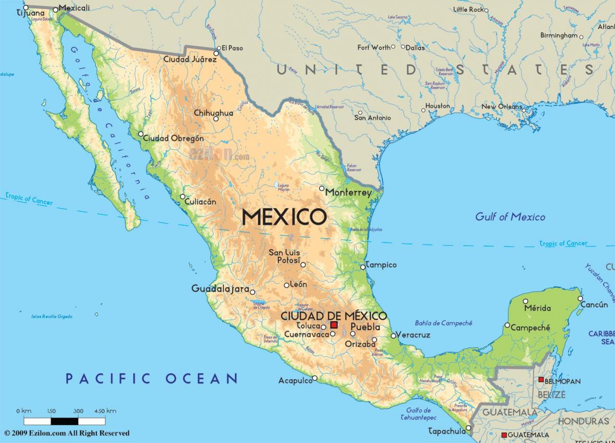 지도 멕시코