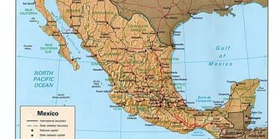 멕시코가 원래 지도