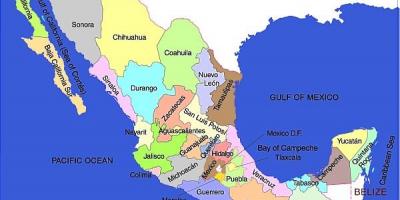 멕시코의 지도국